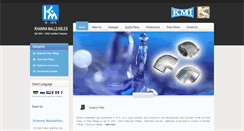 Desktop Screenshot of kmfittings.com